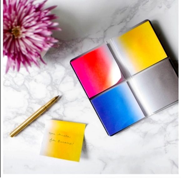 Christian LaCroix Paris Ombré Sticky Note Folio - Picture 2 of 3